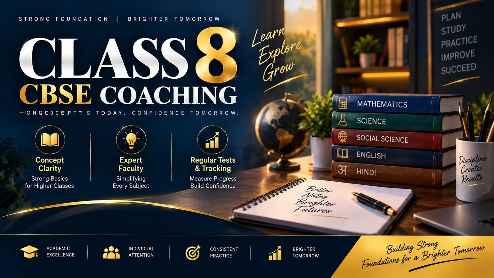 Dr. RMK Indian Academy Class 8th CBSE Coaching